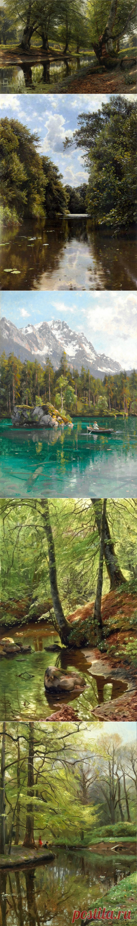 И все летней свежестью дышит. Уходит из сердца тревога. Peder Mork Monsted