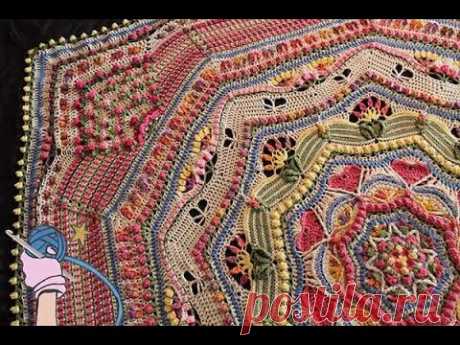 Crochet Spring Fling Garden (Rnds 1-7)
