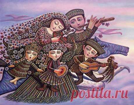 Сказочные картины армянского художника Севада Григоряна | Изюминки