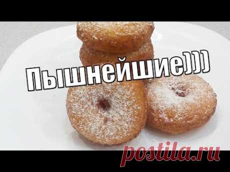 Творожные пончики-бублики супер пышные,получатся у всех!Cottage cheese donuts-bagels super lush!