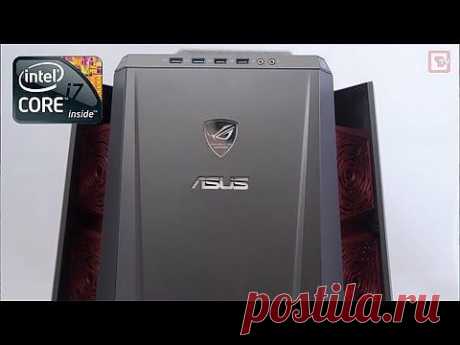 Обзор гейм-монстра - игровой компьютер Asus CG-8890 - YouTube