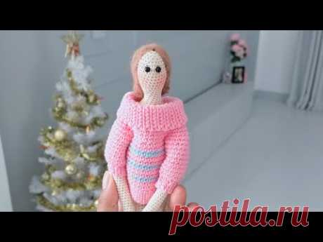 Crochet Tilda doll home deco ( body)