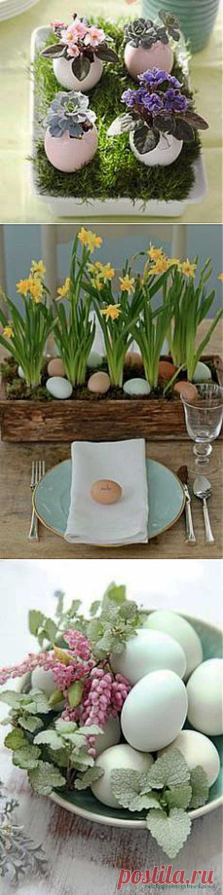 Pretty Ways to Decorate with Easter Eggs
