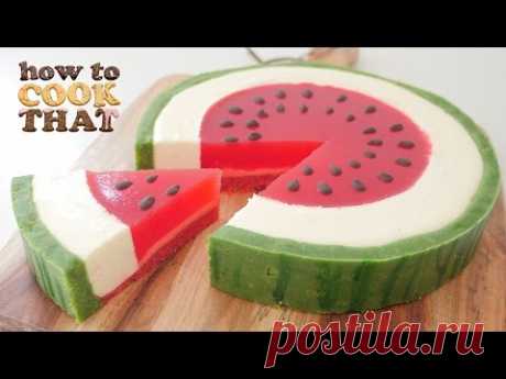 SUMMER WATERMELON DESSERT How To Cook That Ann Reardon Watermelon Week