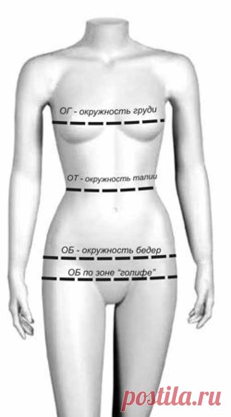 Как снять мерки. Швейные операции от Анастасии Корфиати