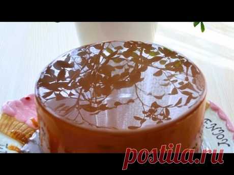 Зеркальная карамельная глазурь ☆ Caramel mirror glaze