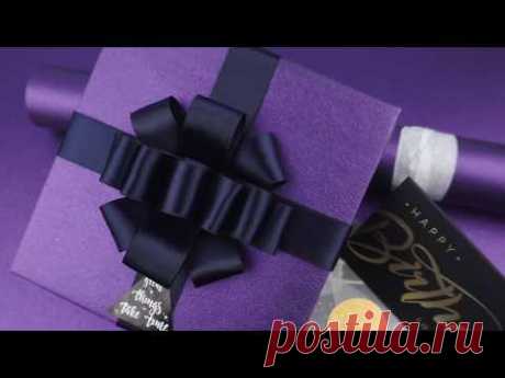 Ribbon & Bow|學給禮物DIY一個四層蝴蝶結，蓬松絲帶質感非常美！