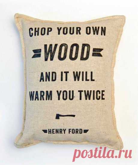 chop your own wood