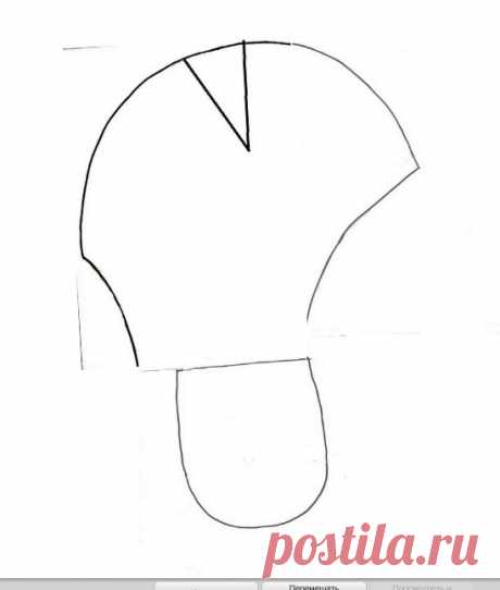 Готовая выкройка шапки Wolka для скачивания / Простые выкройки / ВТОРАЯ УЛИЦА