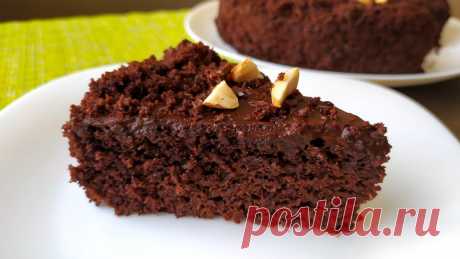 Супер влажный шоколадный пирог без яиц | Koolinar.ru – больше 122000 пошаговых рецептов с фото | Пульс Mail.ru