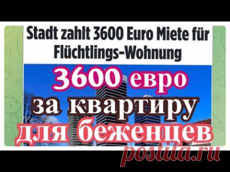 3600 ЕВРО ЗА КВАРТИРУ ДЛЯ БЕЖЕНЦЕВ_ГЕРМАНИЯ.