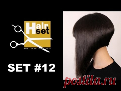 Hair Set # 12 (нейтрализация микстонами, мужская стрижка, каре на ножке - GB, RU)