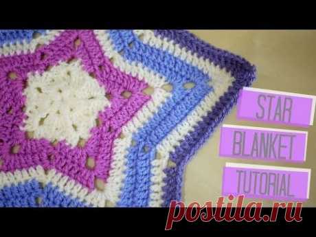 CROCHET: Star blanket | Bella Coco