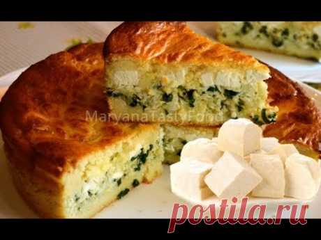 ✧ ЗАЛИВНОЙ ПИРОГ [Запеканка] С СЫРОМ ФЕТА ✧ Pie with Feta cheese ✧ Марьяна - YouTube