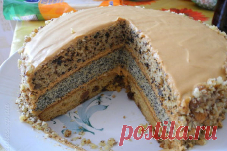 Вкусные рецепты : Торт «Бедный еврей» - очень оригинальный и вкусный торт с одним единственным недостатком – он всегда слишком быстро заканчивается.!!!