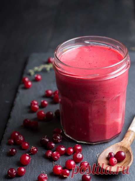 Elena Demyanko: Клюквенный курд / Cranberry curd