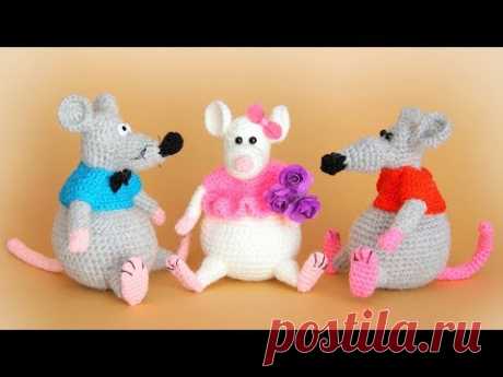 МК вязаная одежда для Крысок 3 ЧАСТЬ | Crochet rat clothes 3