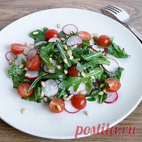 Руккола с редисом и помидорами рецепт – постная еда: салаты. &amp;#171;Афиша-Еда&amp;#187;