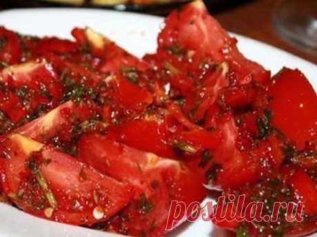 Обалденные помидоры по-корейски / Вкусные привычки