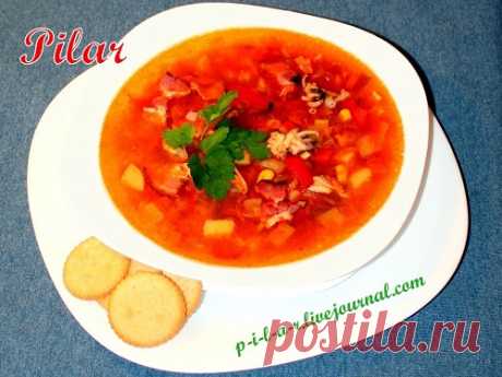 Манхэттенский чаудер (Manhattan Clam Chowder) - Американская кухня: p_i_l_a_r