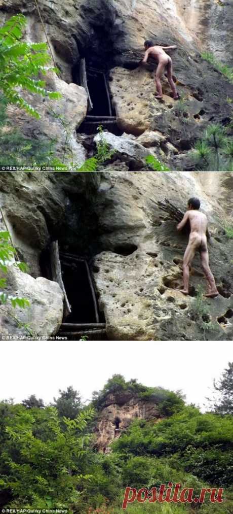 Мужчина 20 лет живёт в пещере,чтобы не общаться с людьми | MirFactov &amp;#8212; всё самое интересное!