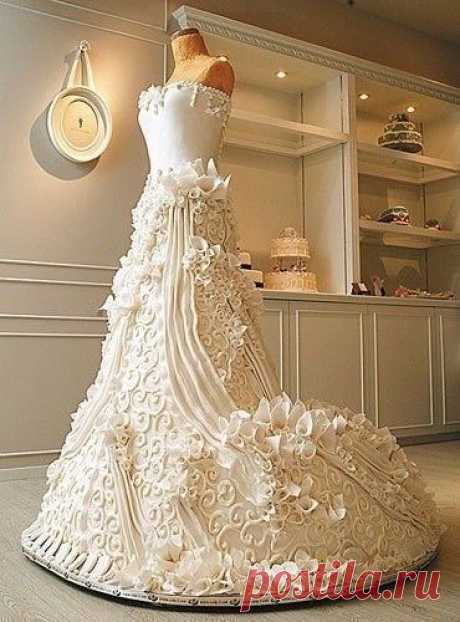 Свадебный торт на манекене / Свадебная мода / Своими руками - выкройки, переделка одежды, декор интерьера своими руками - от ВТОРАЯ УЛИЦА