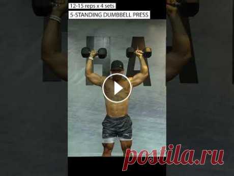 EXERCISES TO ENLARGE SHOULDER MUSCLES TO BURN EXCESS FAT EFFECTIVELY#1 Register and press the bell button to watch the new video: Thank you for your h...