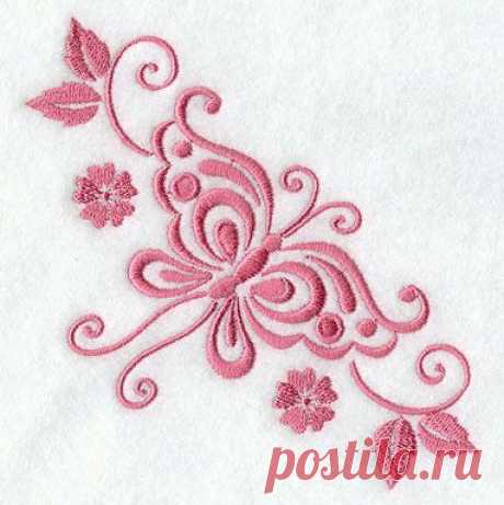 Machine Embroidery Designs at Embroidery Library! - Simply Butterfly Corner