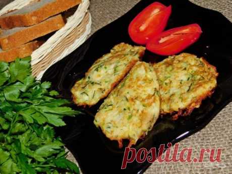 Кабачково-сырные оладьи - пошаговый рецепт с фото на Повар.ру