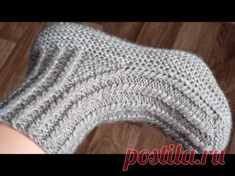 Носки мужские " Макося"Связаны на двух спицах  Бесплатный мастер класс #knitting

#knittingpattern