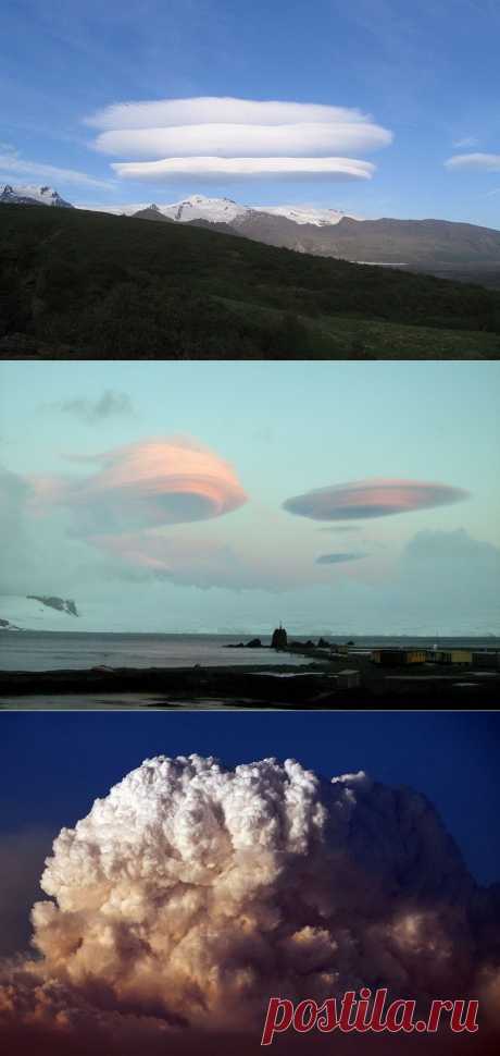 Необычные виды облаков.