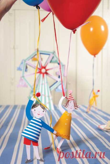 Подвески для воздушных шариков - Другие идеи оформления праздника - Украшаем квартиру к празднику - Каталог статей - Устроим праздник! Праздники дома