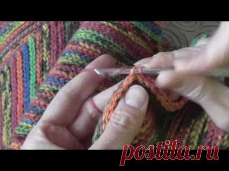 СНУДЫ Мебиус крючком Анонс МК slip stitch crochet - YouTube