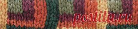 Вязание шарфа-хомута на спицах с узором «цепь» | Вязаные шарфы.ру