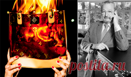Зачем в Louis Vuitton сжигают свои сумки: 10 фактов в память об ушедшем из жизни Патрике-Луи Виттоне . Милая Я