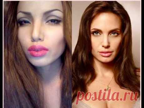 Чудеса макияжа или как стать Анджелиной Джоли