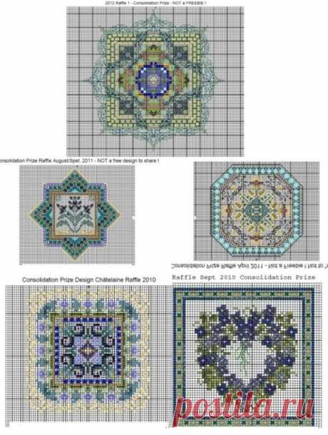 Chatelaine Designs - A Tiny Rose Mandala Garden - Caron Waterlilies - Debi\'s Rose - Test of Acrobat Reader - Manuela\'s Sunflowers - Rathy\'s Violets - Springtime Roses - Strawberry Summer - Tree Ornament 001 - Consolation Prize Raffle - 2010-2011-2012-Cross stitch Communication / Download (only reply)-Cross stitch Patterns Scanned-PinDIY.com
