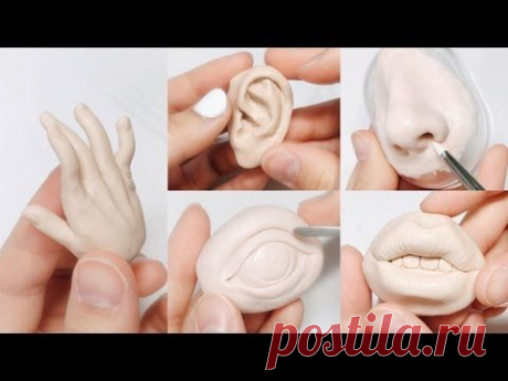 EYE NOSE LIPS EARS HAND SCULPTING | Patreon Talk Through Tutorial Series - YouTube