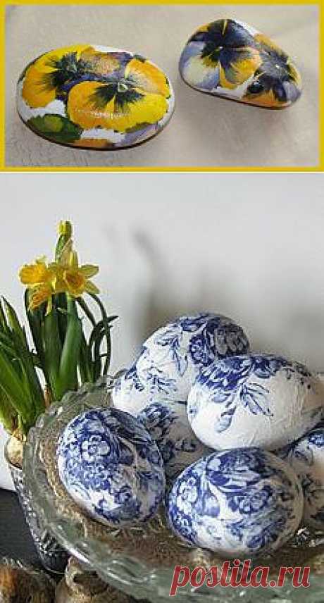 Napkin decoupage? | RocK PaintinG!