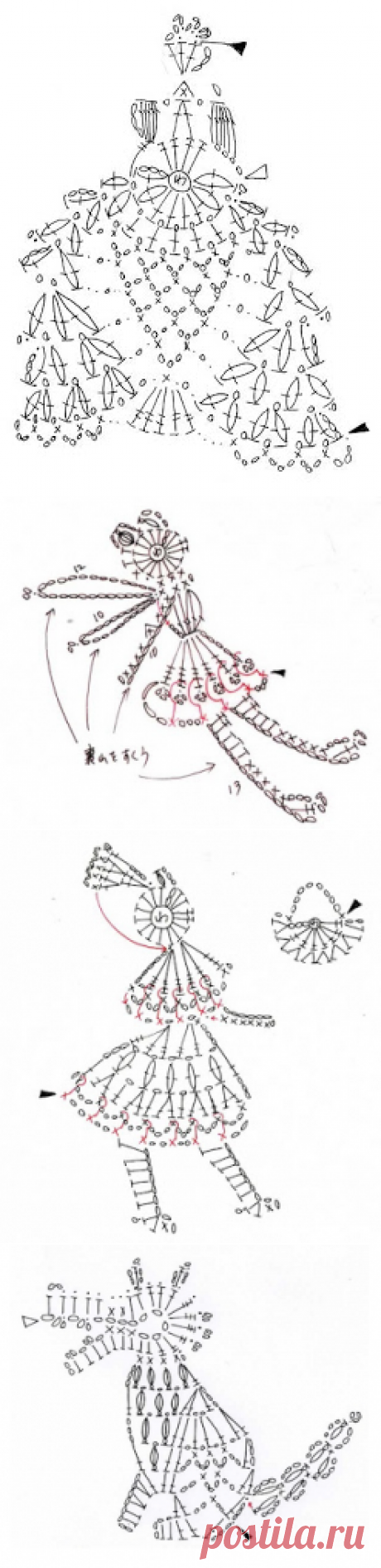 Crochetpedia: Crochet People Applique Patterns