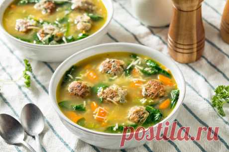 Суп с фрикадельками: 2 самых вкусных рецепта | Еда от ШефМаркет | Дзен