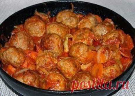 Шустрый повар.: Фрикадельки в томатном соусе