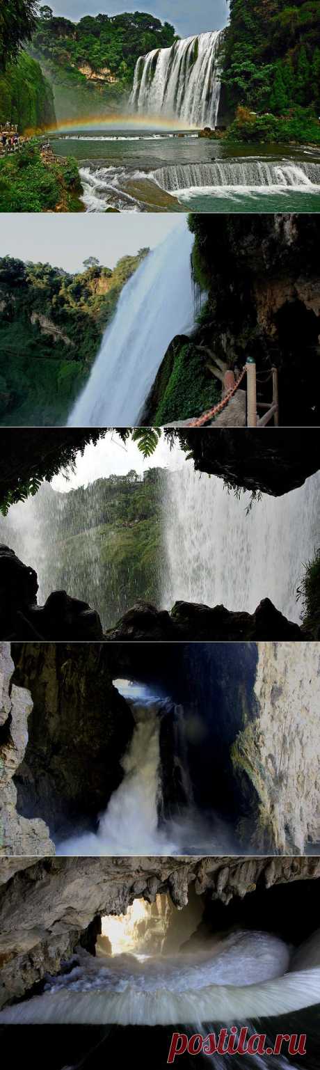 (+1) тема - Водопад Хуангошу, Китай. | Непутевые заметки
