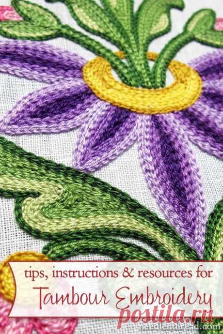 Tambour Embroidery: Index