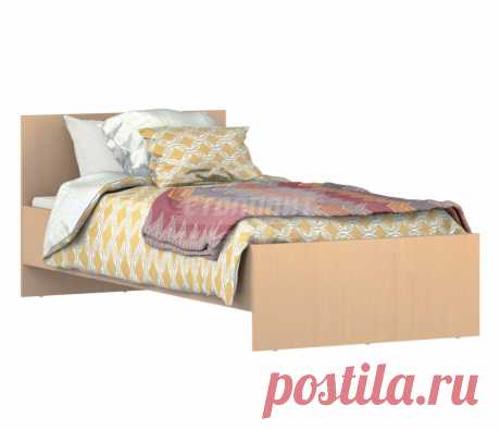 Ника СБ-2527 Кровать 900 купить со скидкой 50 % в интернет магазине с доставкой в Тольятти и сборкой в интернет-магазине Столплит