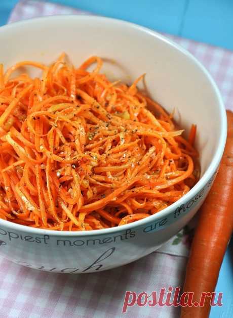 Кулинарное искусство морковь по - корейски