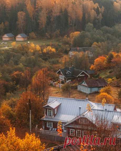 🍂Золотая осень. 🍂
Ивановская область. Плёс. 📷 alla_serebryakova