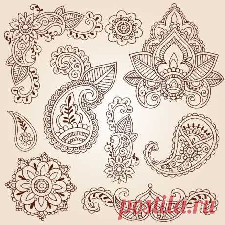 Paisley - шаблоны для росписи | Варварушка-Рукодельница