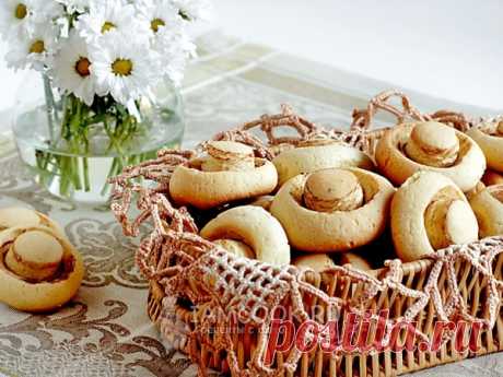 Печенье «Грибочки» — рецепт с фото