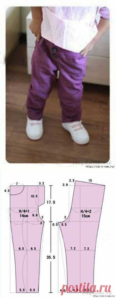 штанишки для малыша